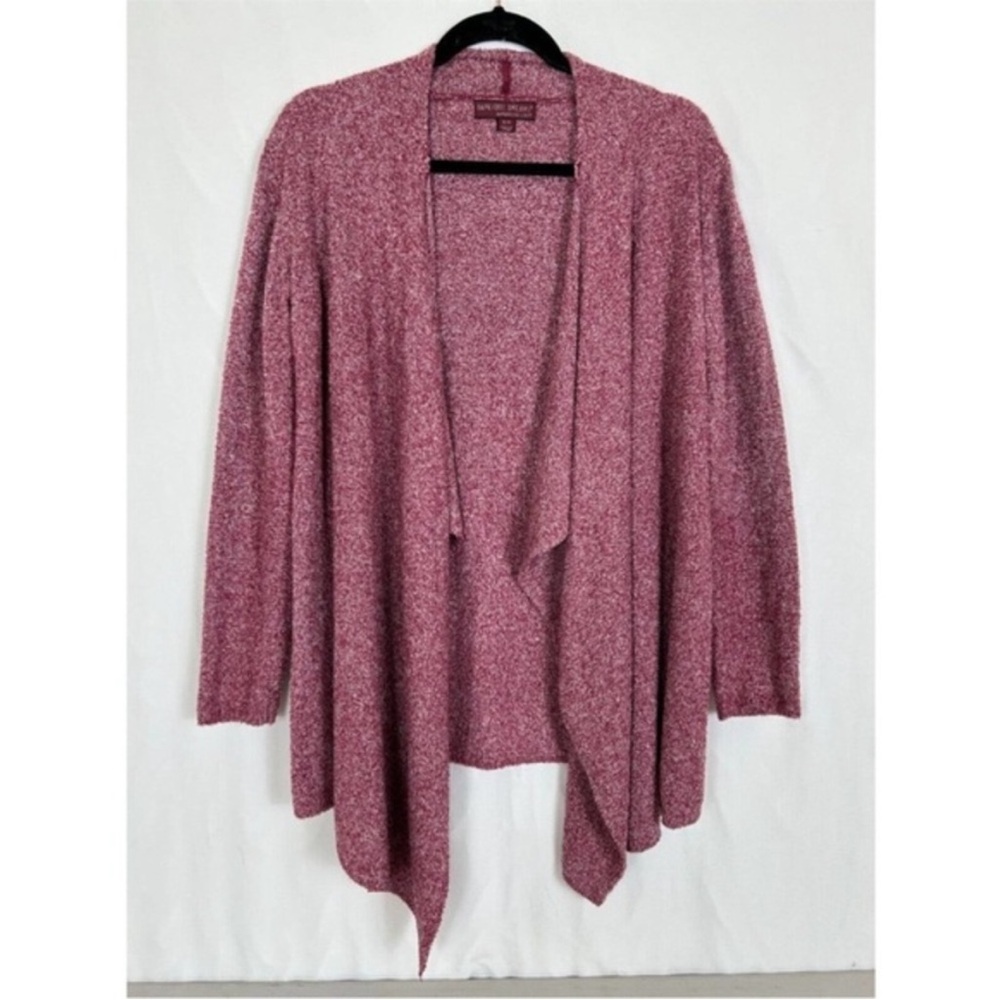 Barefoot Dreams Bamboo Chic Lite Waterfall Front Cardigan Small/Medium EUC